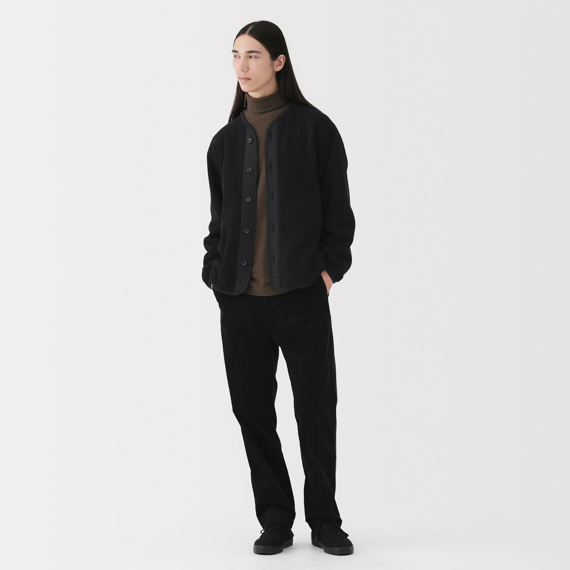 Recyclable Fleece Cardigan - Image 4