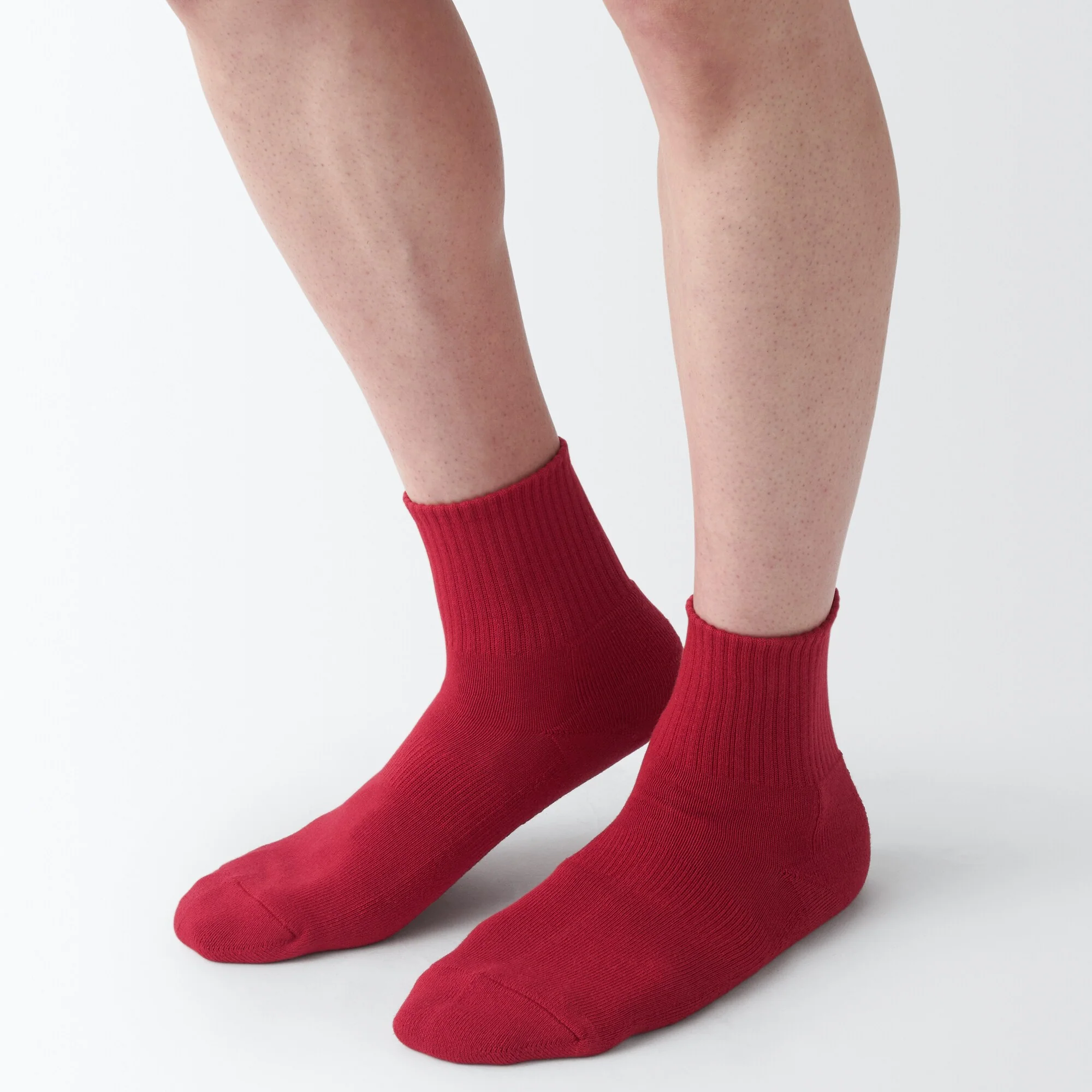 Right Angle Pile Short Socks - Image 9