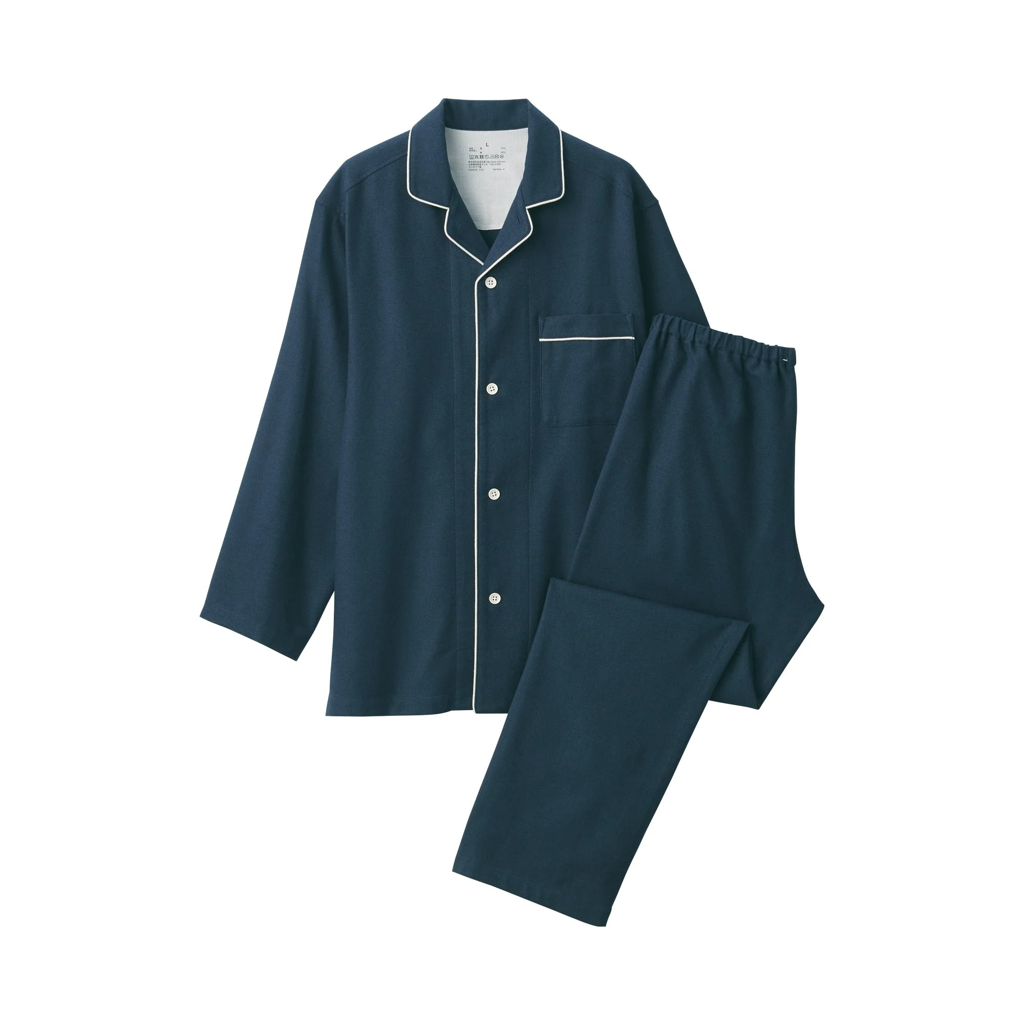 Side Seamless Flannel Pajamas - Image 2