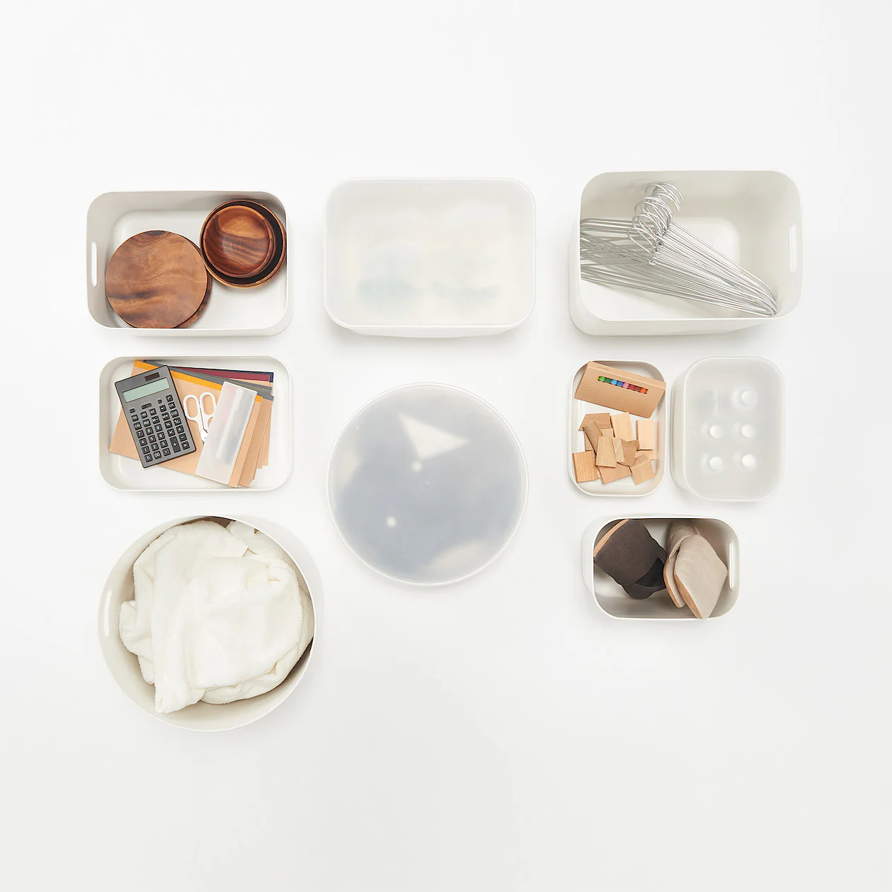 Soft Polyethylene Round Case - dia. 14.2 x H6.3" - Image 5