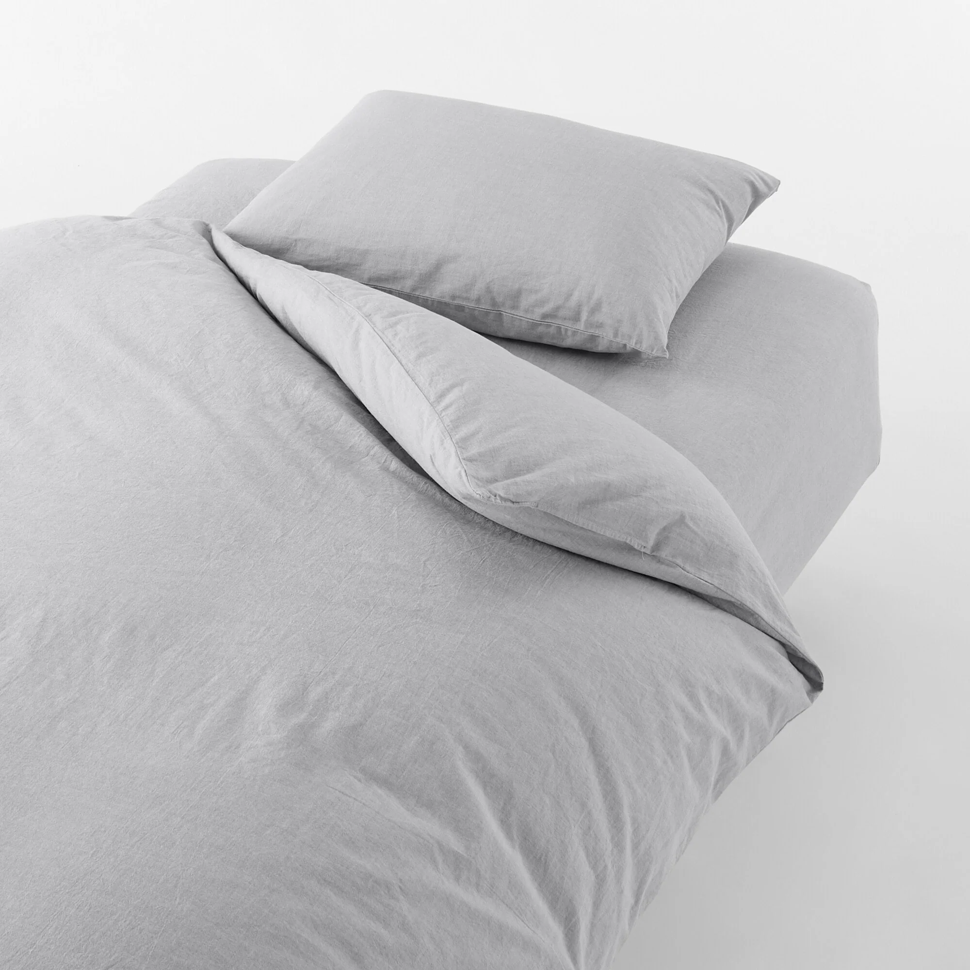 Washed Cotton Duvet Cover - Image 2