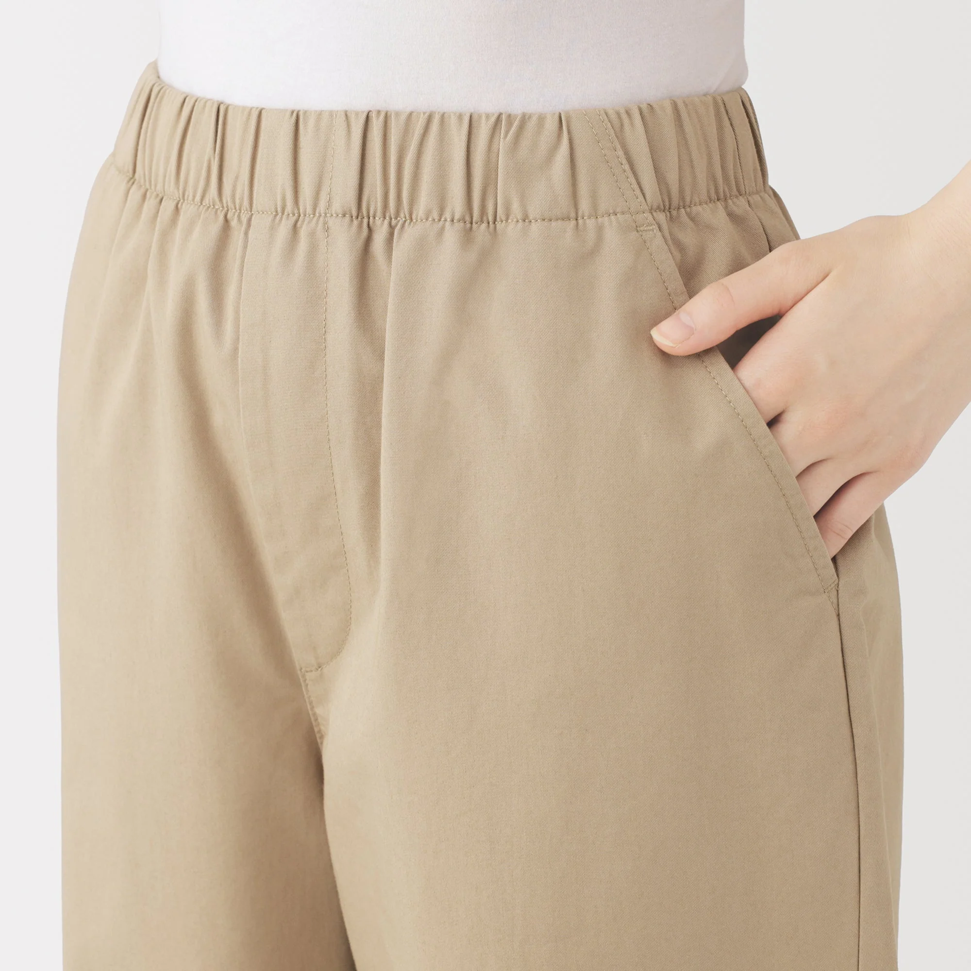 Washed Cotton Easy Pants - Image 43