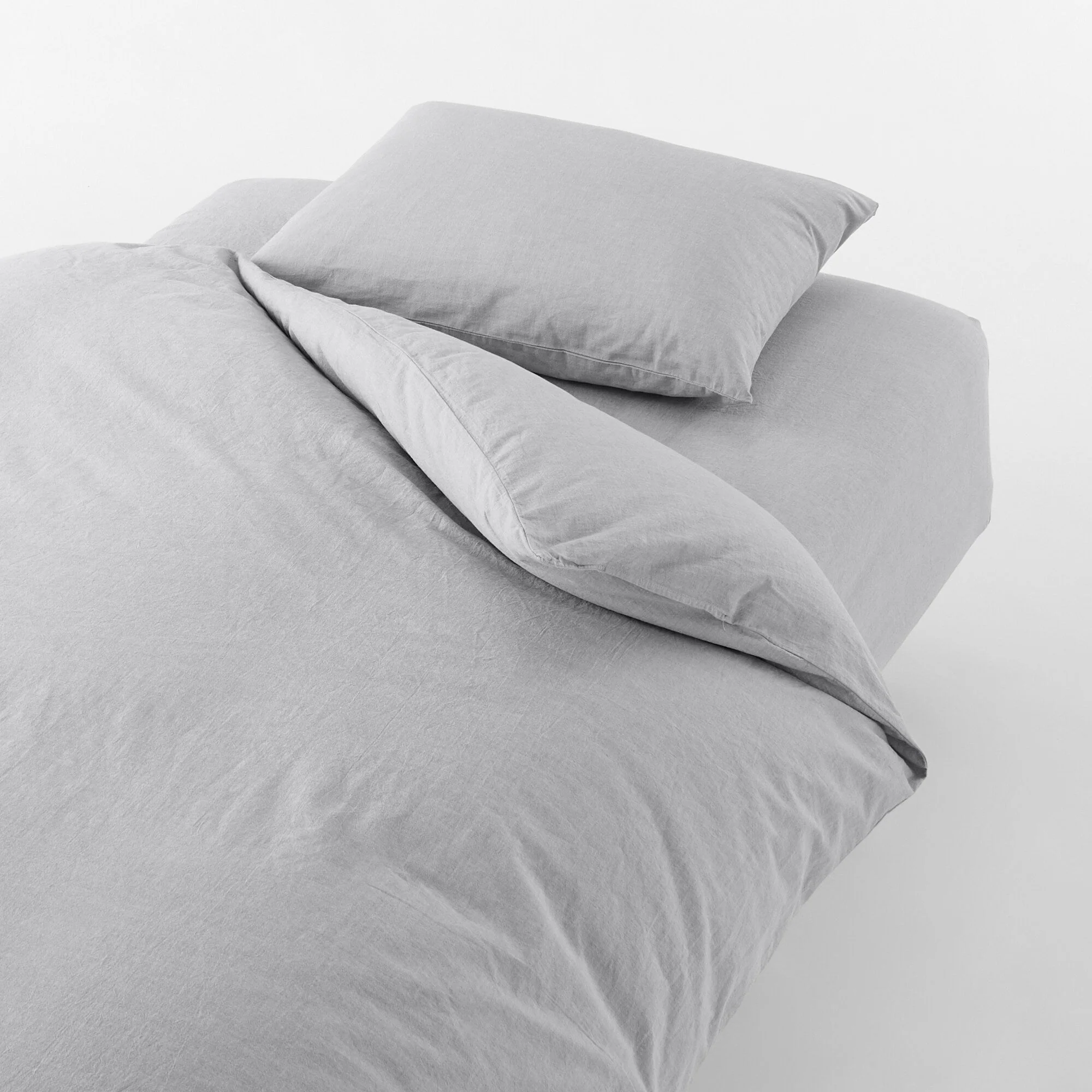 Washed Cotton Fitted Sheet - Image 11