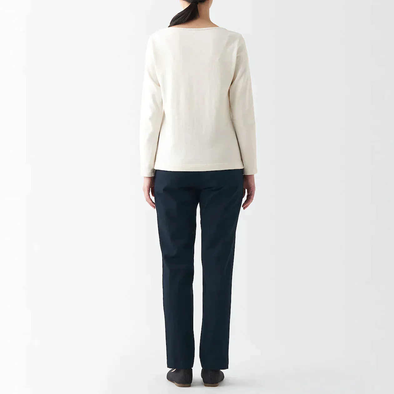 Women's 4-Way Stretch Chino Slim Tapered Pants (L32") - Image 15
