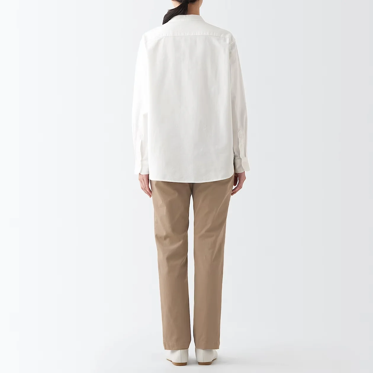 Women's 4-Way Stretch Chino Slim Tapered Pants (L 32inch / 82cm) - Image 25