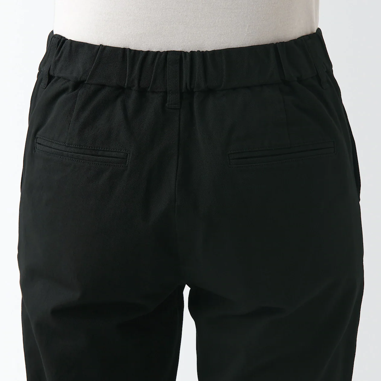 Women's 4-Way Stretch Chino Slim Tapered Pants (L 32inch / 82cm) - Image 39