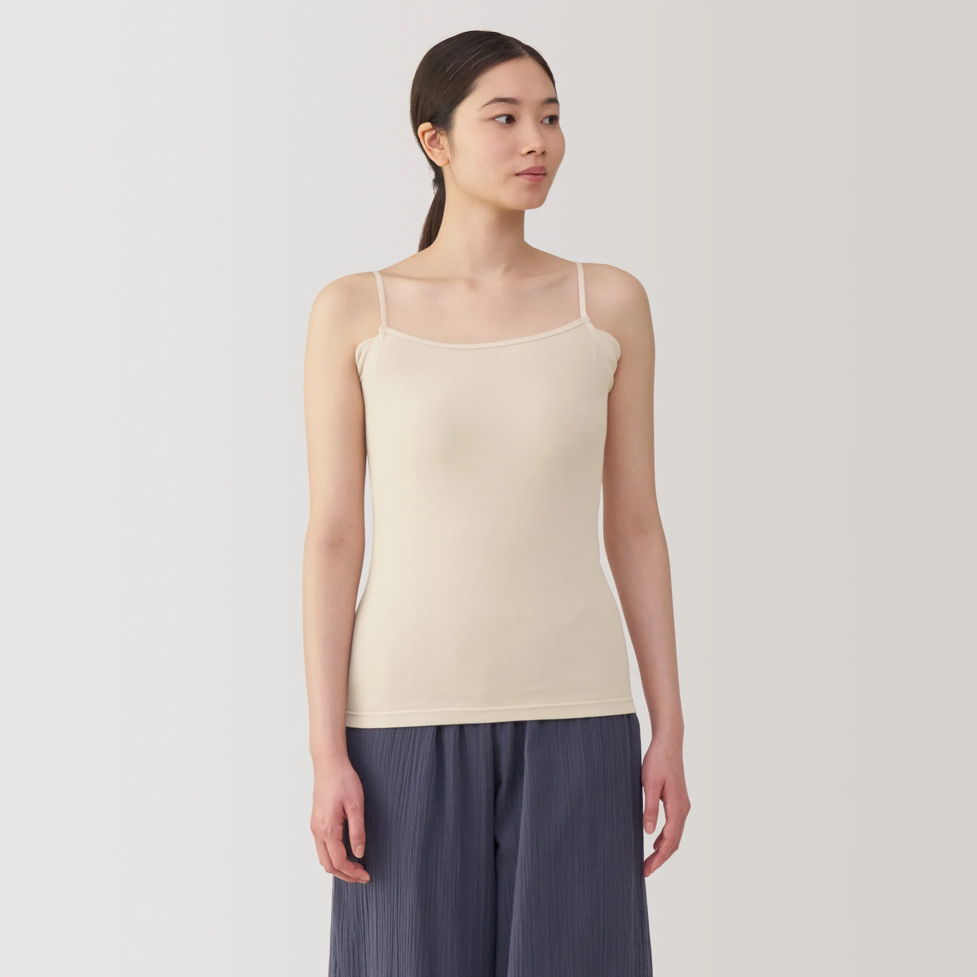 Women's Moisture-Wicking Cotton Camisole with Sweat Pads - Image 27
