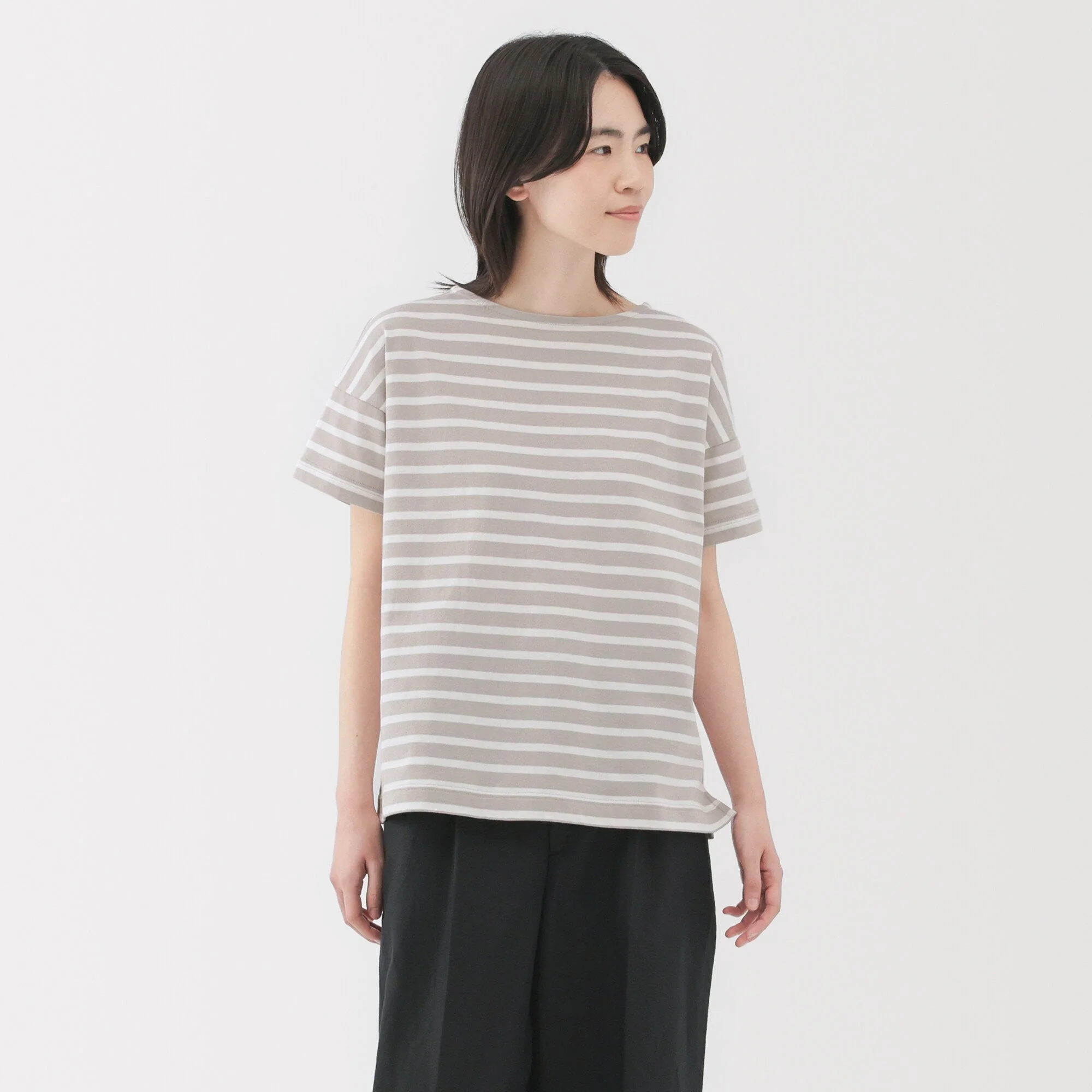 Women's Boat Neck Short Sleeve T-Shirt