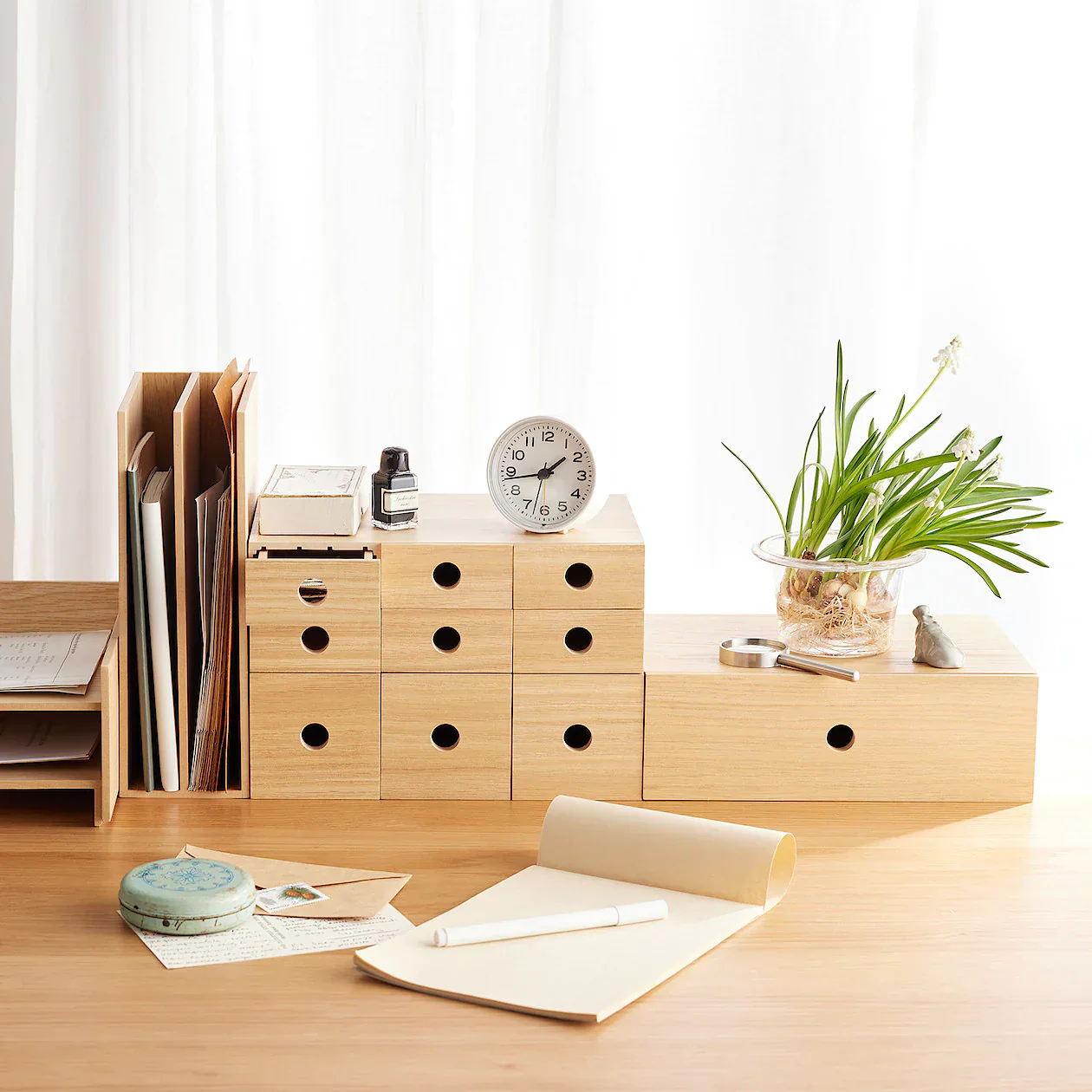 Wooden Storage 1 Drawer - Image 7